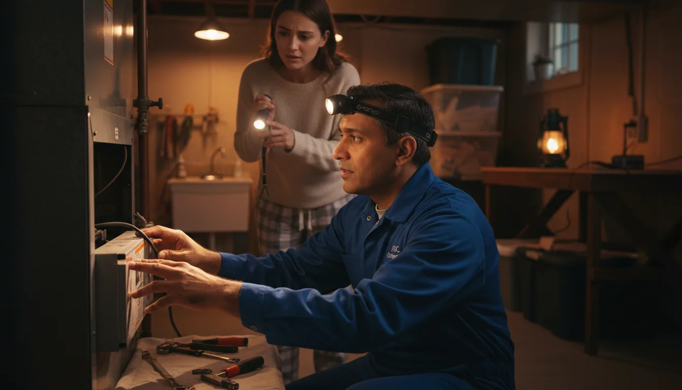 Furnace Services in Gracemont, OK · HVAC